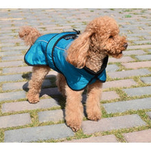 Cargar imagen en el visor de la galería, Impermeable con Forro Polar Tormenta Perfecta sin patas Azul