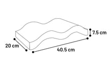 Cargar imagen en el visor de la galería, Rascador gato ola mawinbi para suelo 40 cm