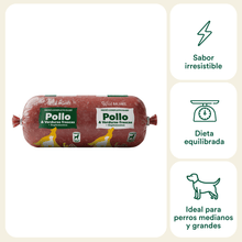 Cargar imagen en el visor de la galería, WB Menú BARF GRANDE de pollo 500g
