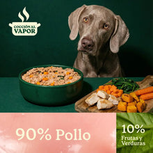 Cargar imagen en el visor de la galería, WB Comida Cocinada Pollo para perro 400g