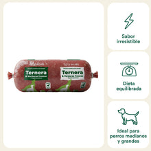 Cargar imagen en el visor de la galería, WB Menú BARF GRANDE de ternera 500g