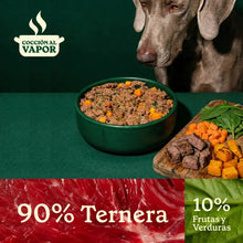 Cargar imagen en el visor de la galería, WB Comida Cocinada Ternera para perro