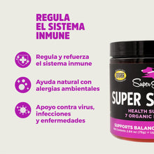 Cargar imagen en el visor de la galería, Super Snouts Super Shrooms Regula y Refuerza el Sistema Inmune. Ayuda con alergias.