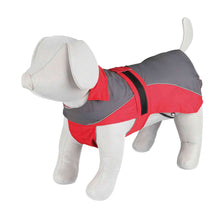 Cargar imagen en el visor de la galería, Impermeable L'orient Rojo/Gris - 50% DTO

