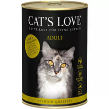 Cargar imagen en el visor de la galería, Cat's love menú pavo y ternera gato 400g
