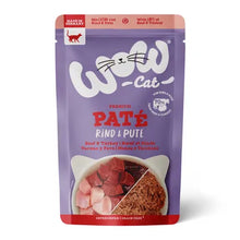 Cargar imagen en el visor de la galería, Wow Cat Snack Creamy Multipack pollo, vacuno y pavo y pollo y salmón
