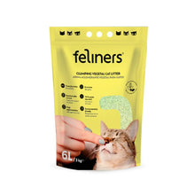 Cargar imagen en el visor de la galería, Feliners Arena Gato Vegetal Green tea  6L/3kg
