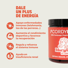 Cargar imagen en el visor de la galería, Mary&amp;Trufa CordyPower 75 gr. Refuerza y regula el sistema inmune. Aporta vitalidad y energía.
